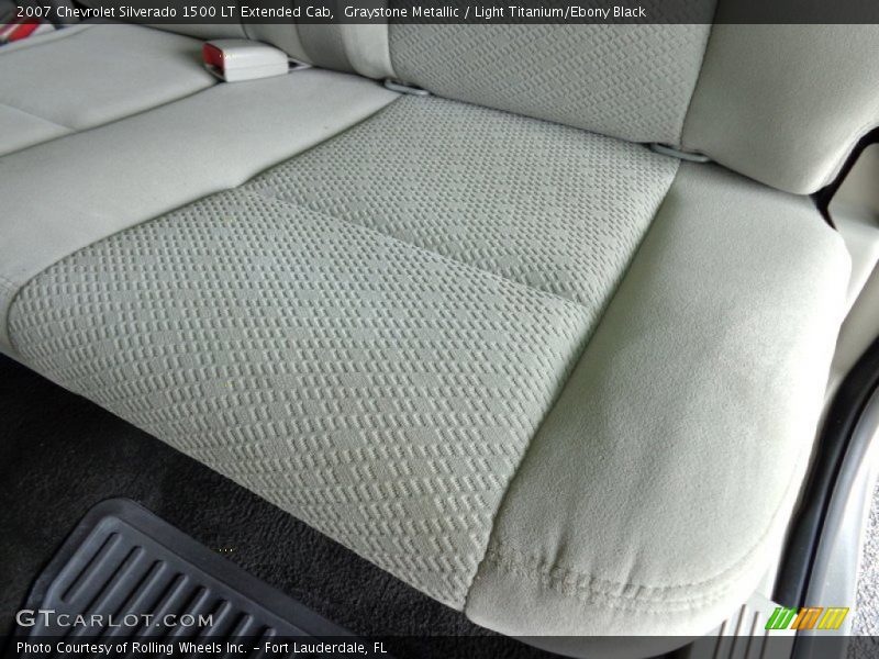 Graystone Metallic / Light Titanium/Ebony Black 2007 Chevrolet Silverado 1500 LT Extended Cab