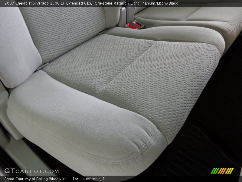 Graystone Metallic / Light Titanium/Ebony Black 2007 Chevrolet Silverado 1500 LT Extended Cab