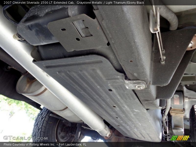 Graystone Metallic / Light Titanium/Ebony Black 2007 Chevrolet Silverado 1500 LT Extended Cab