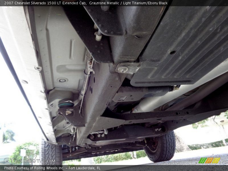 Graystone Metallic / Light Titanium/Ebony Black 2007 Chevrolet Silverado 1500 LT Extended Cab