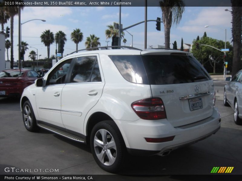 Arctic White / Cashmere 2010 Mercedes-Benz ML 350 BlueTEC 4Matic