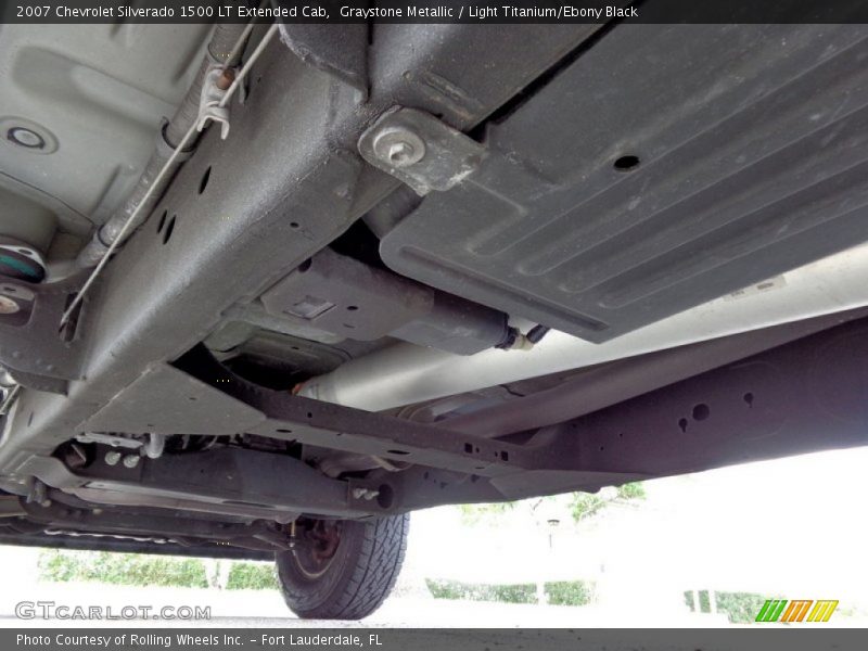Graystone Metallic / Light Titanium/Ebony Black 2007 Chevrolet Silverado 1500 LT Extended Cab