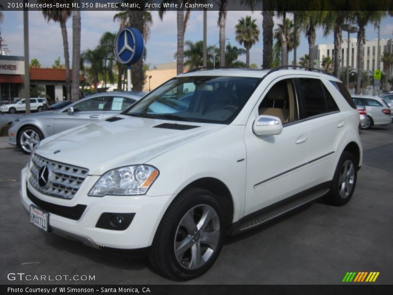 Arctic White / Cashmere 2010 Mercedes-Benz ML 350 BlueTEC 4Matic