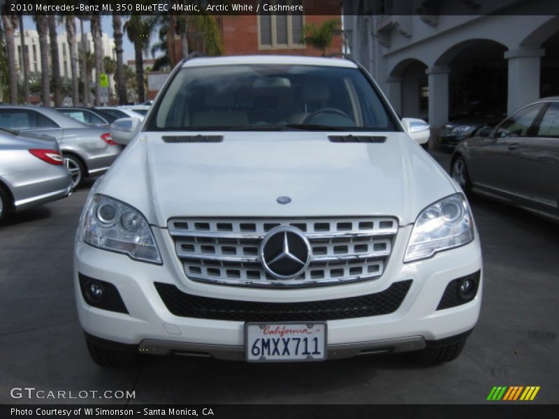 Arctic White / Cashmere 2010 Mercedes-Benz ML 350 BlueTEC 4Matic