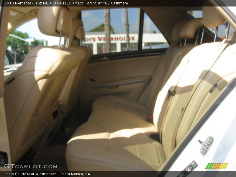 Arctic White / Cashmere 2010 Mercedes-Benz ML 350 BlueTEC 4Matic