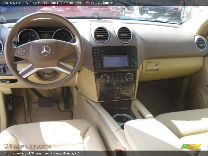 Arctic White / Cashmere 2010 Mercedes-Benz ML 350 BlueTEC 4Matic