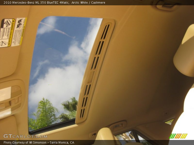 Arctic White / Cashmere 2010 Mercedes-Benz ML 350 BlueTEC 4Matic