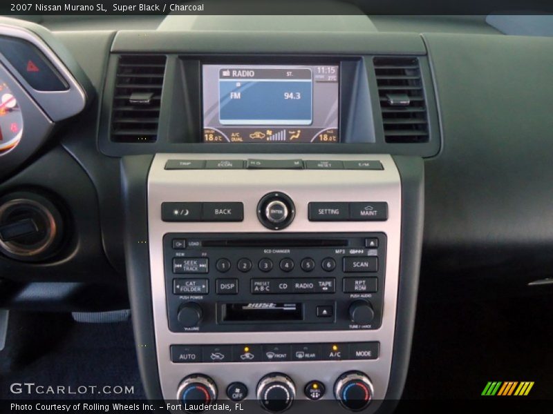 Super Black / Charcoal 2007 Nissan Murano SL