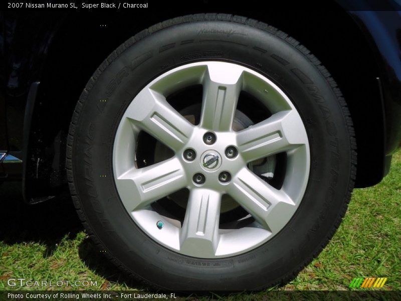 Super Black / Charcoal 2007 Nissan Murano SL