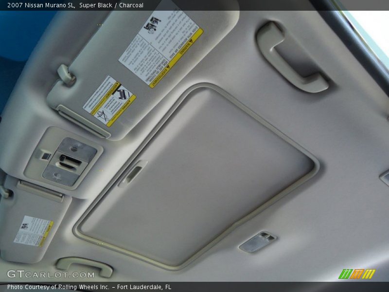Super Black / Charcoal 2007 Nissan Murano SL