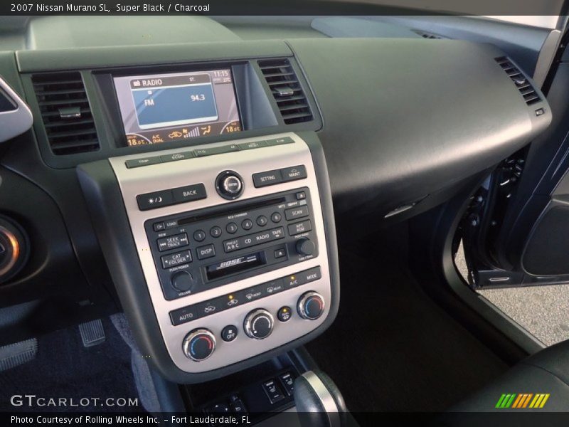 Super Black / Charcoal 2007 Nissan Murano SL