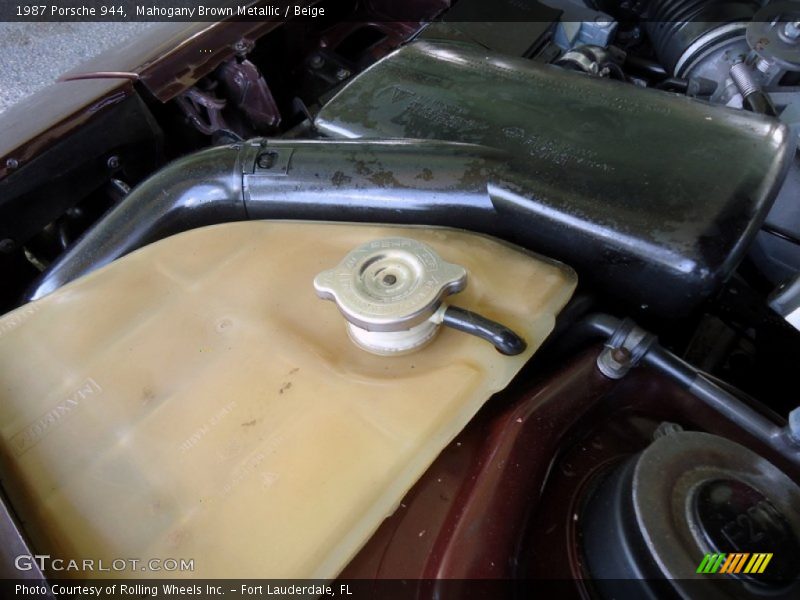  1987 944  Engine - 2.5 Liter SOHC 8-Valve 4 Cylinder