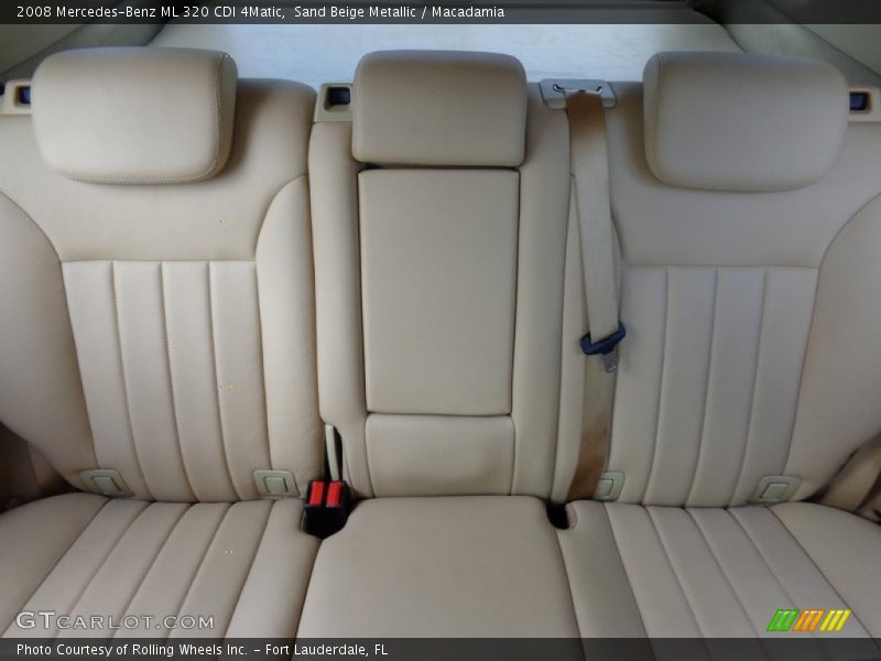 Sand Beige Metallic / Macadamia 2008 Mercedes-Benz ML 320 CDI 4Matic
