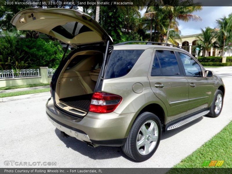 Sand Beige Metallic / Macadamia 2008 Mercedes-Benz ML 320 CDI 4Matic