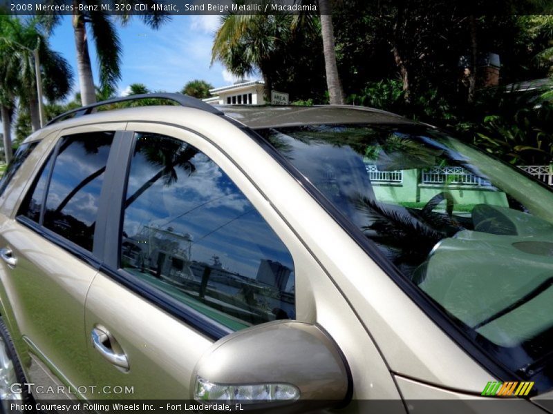 Sand Beige Metallic / Macadamia 2008 Mercedes-Benz ML 320 CDI 4Matic