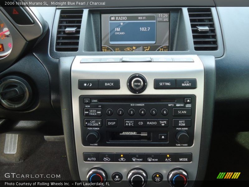 Midnight Blue Pearl / Charcoal 2006 Nissan Murano SL