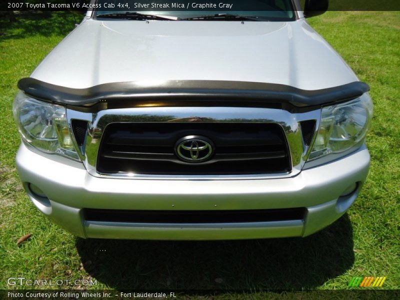 Silver Streak Mica / Graphite Gray 2007 Toyota Tacoma V6 Access Cab 4x4