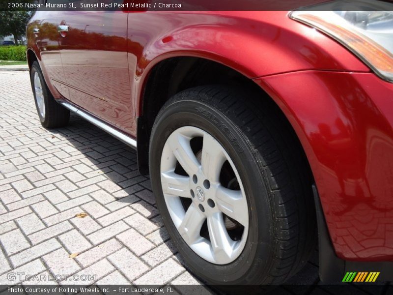 Sunset Red Pearl Metallic / Charcoal 2006 Nissan Murano SL