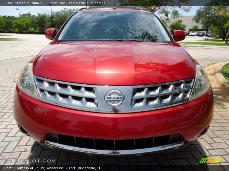 Sunset Red Pearl Metallic / Charcoal 2006 Nissan Murano SL