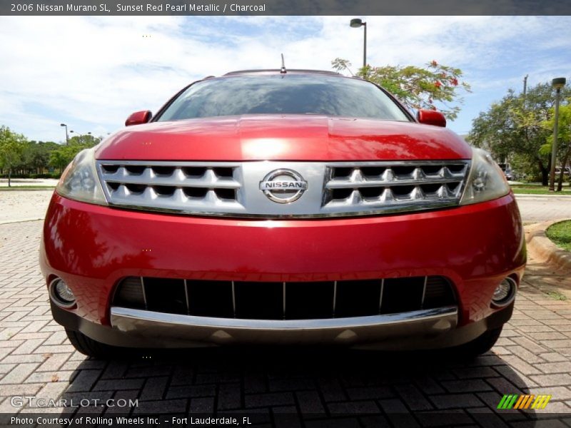 Sunset Red Pearl Metallic / Charcoal 2006 Nissan Murano SL
