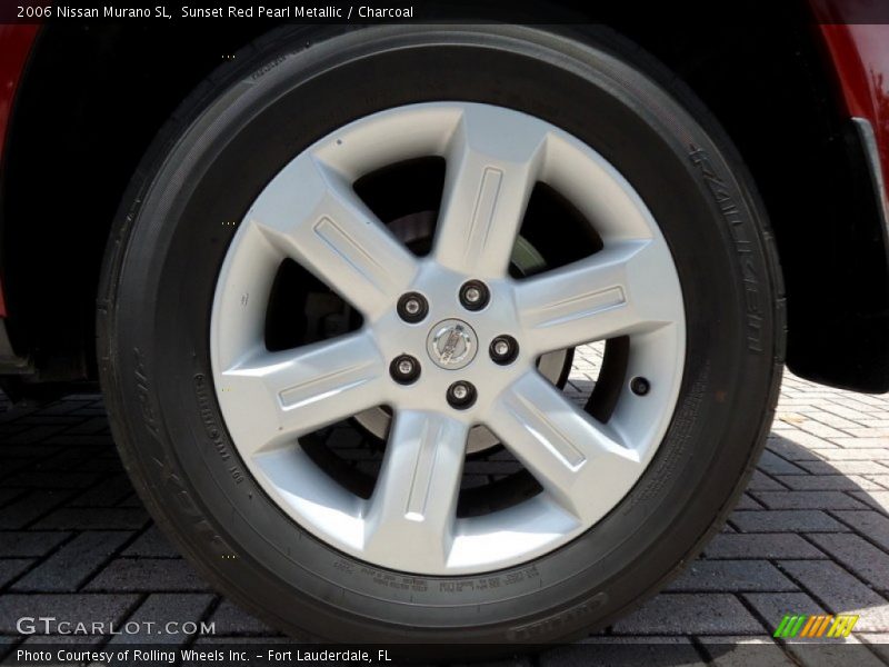 Sunset Red Pearl Metallic / Charcoal 2006 Nissan Murano SL