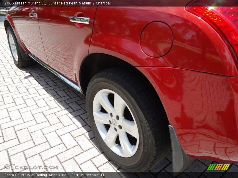 Sunset Red Pearl Metallic / Charcoal 2006 Nissan Murano SL