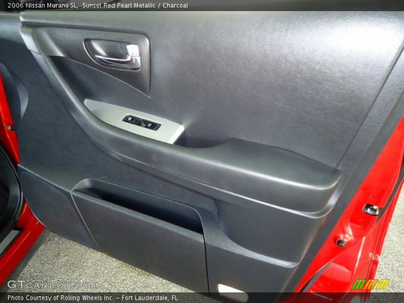Sunset Red Pearl Metallic / Charcoal 2006 Nissan Murano SL