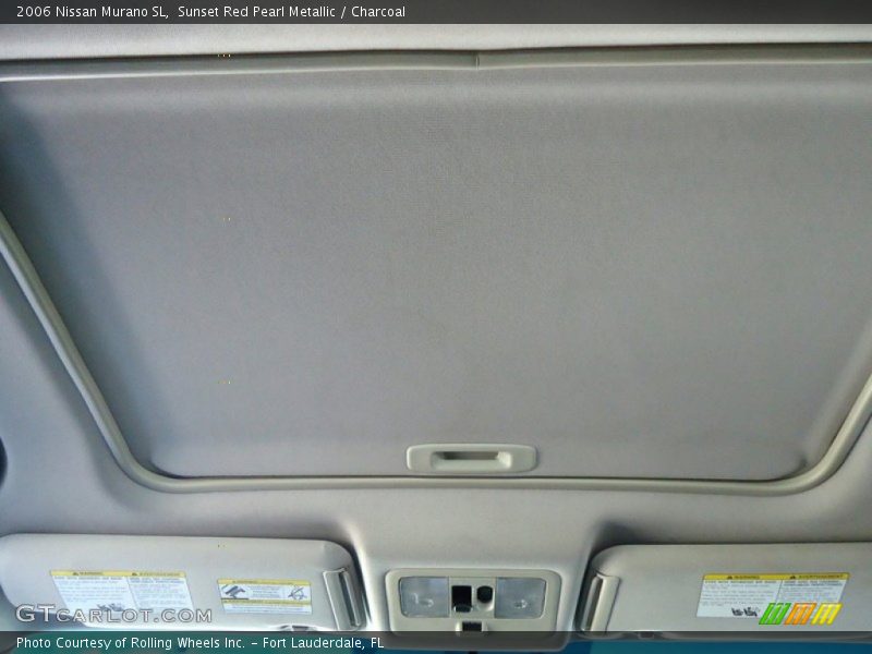 Sunset Red Pearl Metallic / Charcoal 2006 Nissan Murano SL