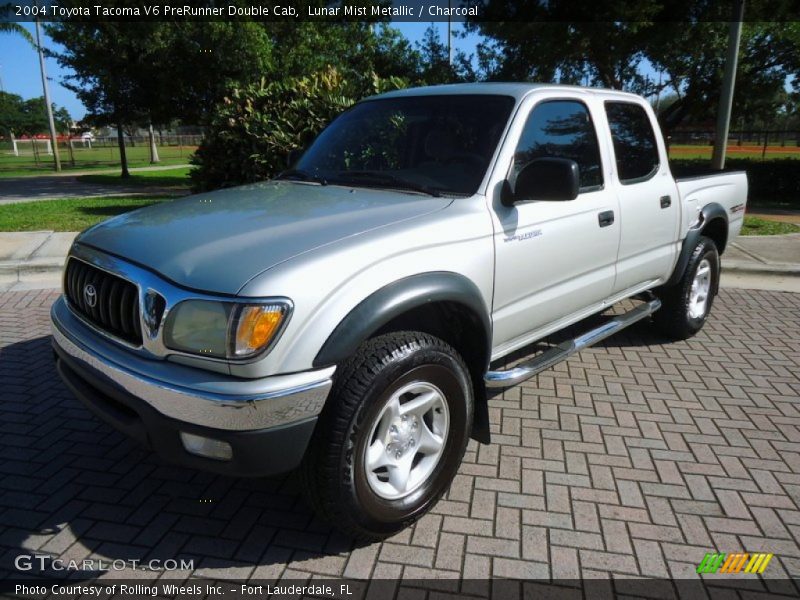 Lunar Mist Metallic / Charcoal 2004 Toyota Tacoma V6 PreRunner Double Cab