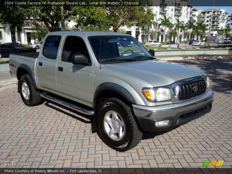 Lunar Mist Metallic / Charcoal 2004 Toyota Tacoma V6 PreRunner Double Cab