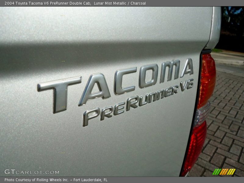 Lunar Mist Metallic / Charcoal 2004 Toyota Tacoma V6 PreRunner Double Cab