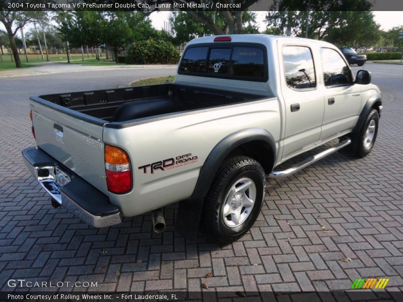 Lunar Mist Metallic / Charcoal 2004 Toyota Tacoma V6 PreRunner Double Cab