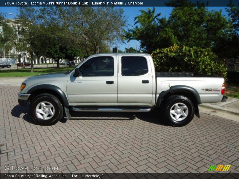 Lunar Mist Metallic / Charcoal 2004 Toyota Tacoma V6 PreRunner Double Cab