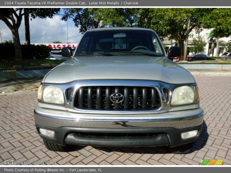 Lunar Mist Metallic / Charcoal 2004 Toyota Tacoma V6 PreRunner Double Cab