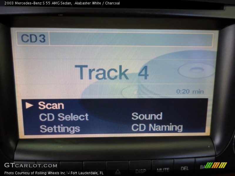 Alabaster White / Charcoal 2003 Mercedes-Benz S 55 AMG Sedan