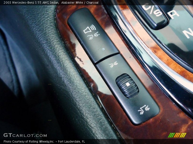 Alabaster White / Charcoal 2003 Mercedes-Benz S 55 AMG Sedan