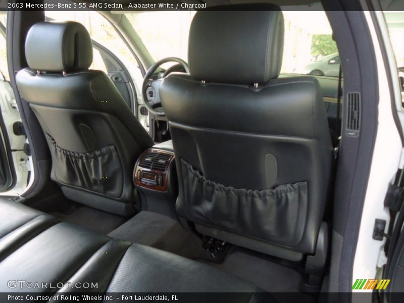 Alabaster White / Charcoal 2003 Mercedes-Benz S 55 AMG Sedan
