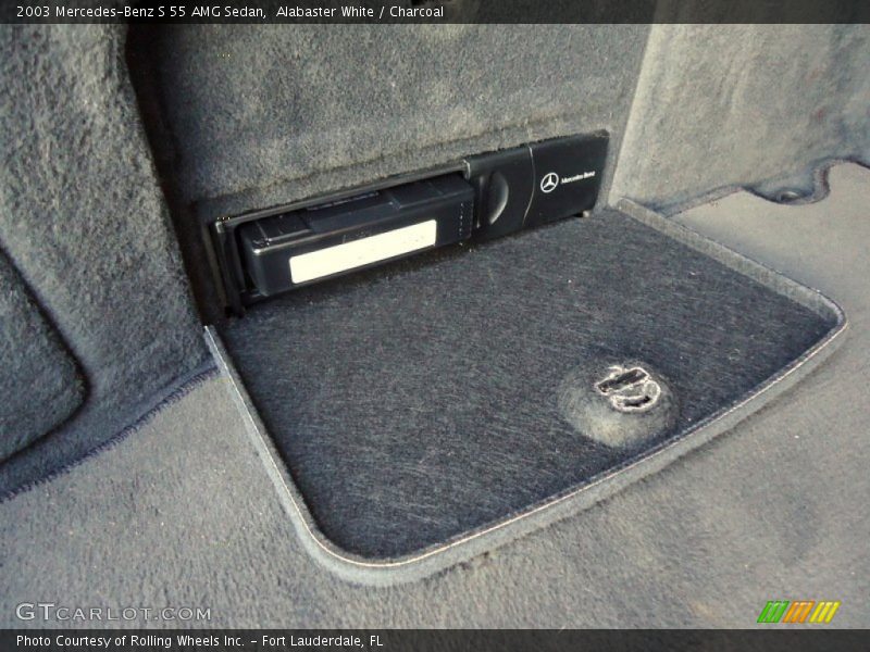 Alabaster White / Charcoal 2003 Mercedes-Benz S 55 AMG Sedan