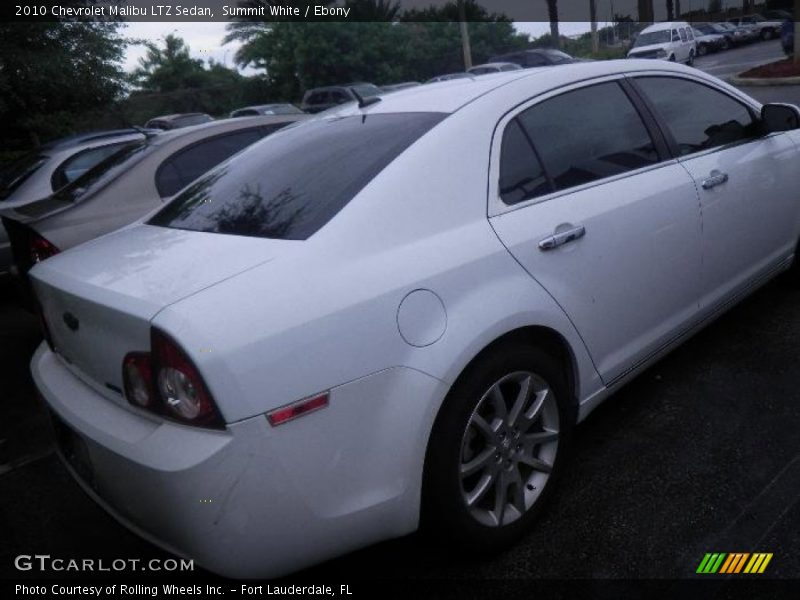 Summit White / Ebony 2010 Chevrolet Malibu LTZ Sedan