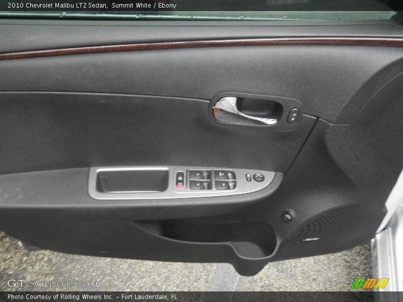 Summit White / Ebony 2010 Chevrolet Malibu LTZ Sedan