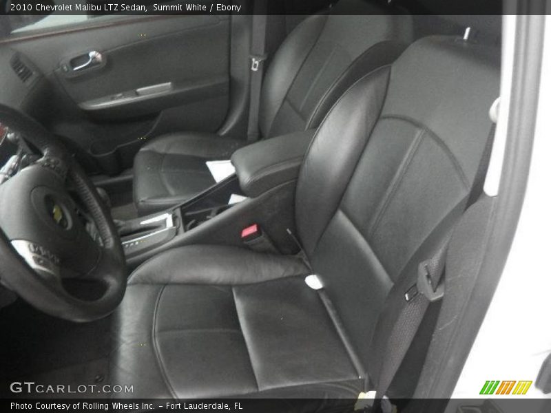Summit White / Ebony 2010 Chevrolet Malibu LTZ Sedan