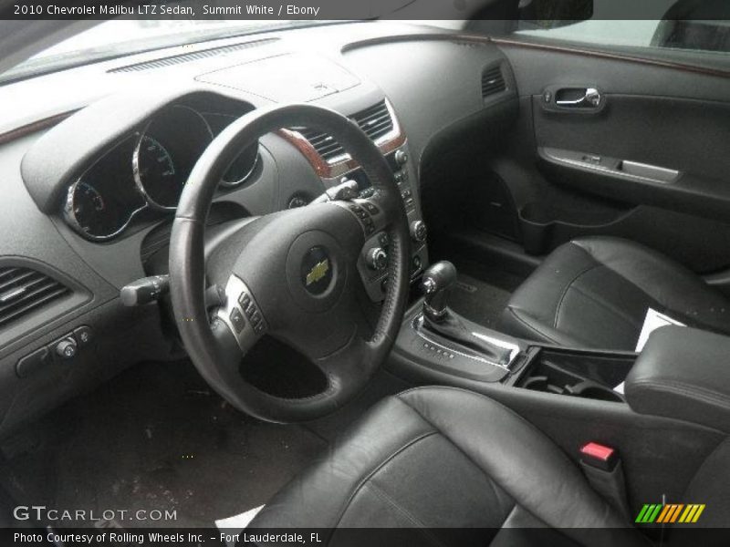 Summit White / Ebony 2010 Chevrolet Malibu LTZ Sedan