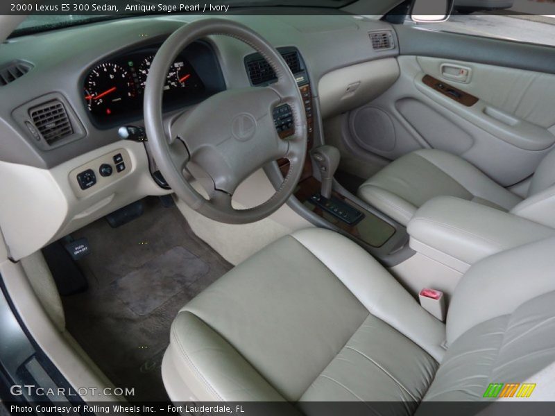 Ivory Interior - 2000 ES 300 Sedan 