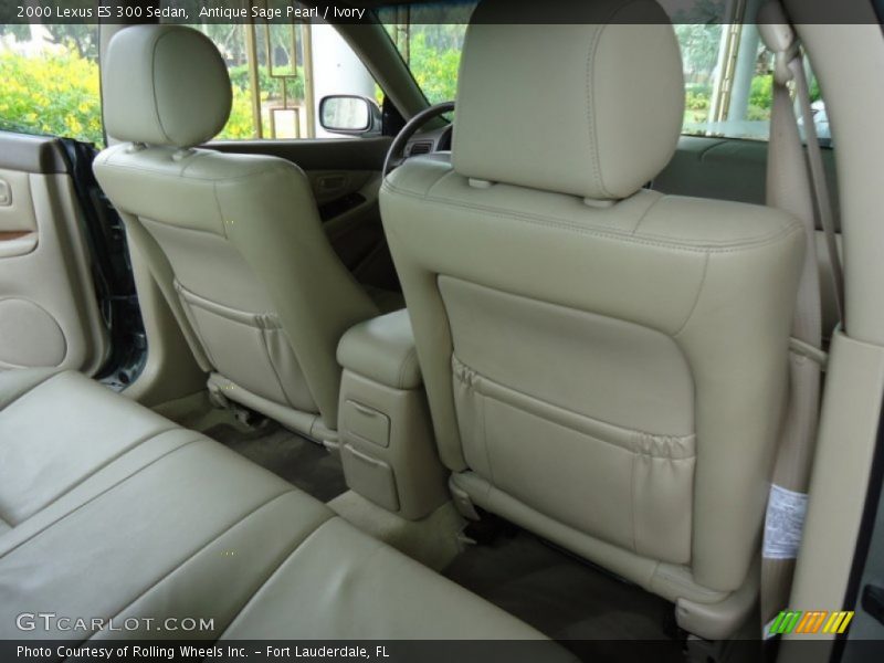 Antique Sage Pearl / Ivory 2000 Lexus ES 300 Sedan