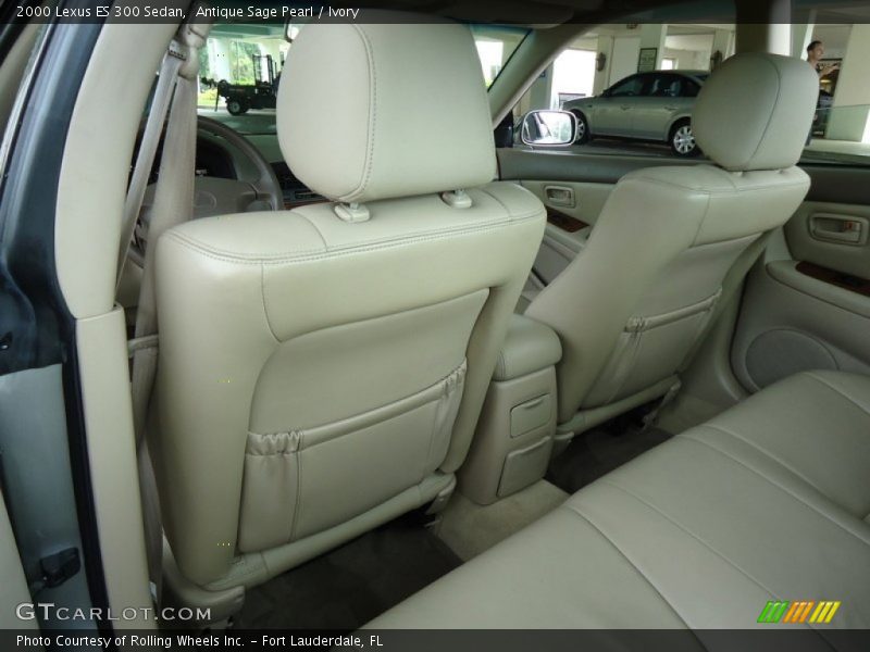 Antique Sage Pearl / Ivory 2000 Lexus ES 300 Sedan