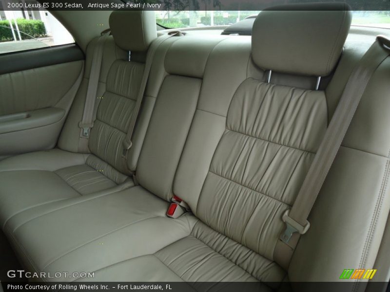 Antique Sage Pearl / Ivory 2000 Lexus ES 300 Sedan