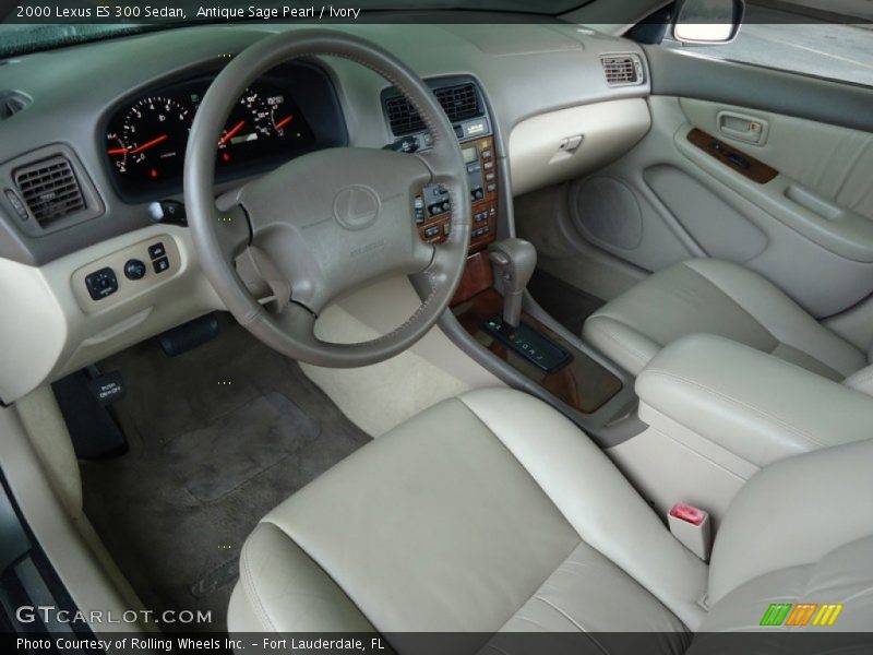 Ivory Interior - 2000 ES 300 Sedan 