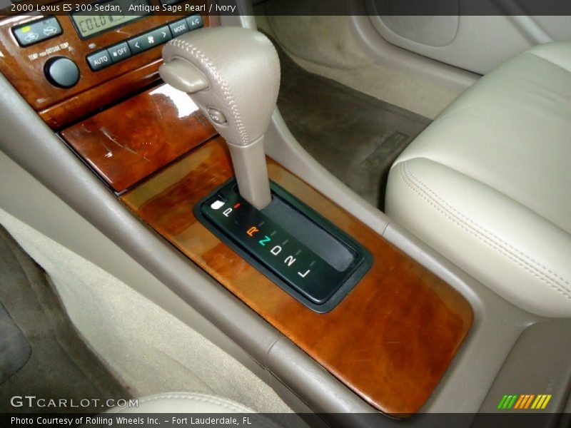 Antique Sage Pearl / Ivory 2000 Lexus ES 300 Sedan