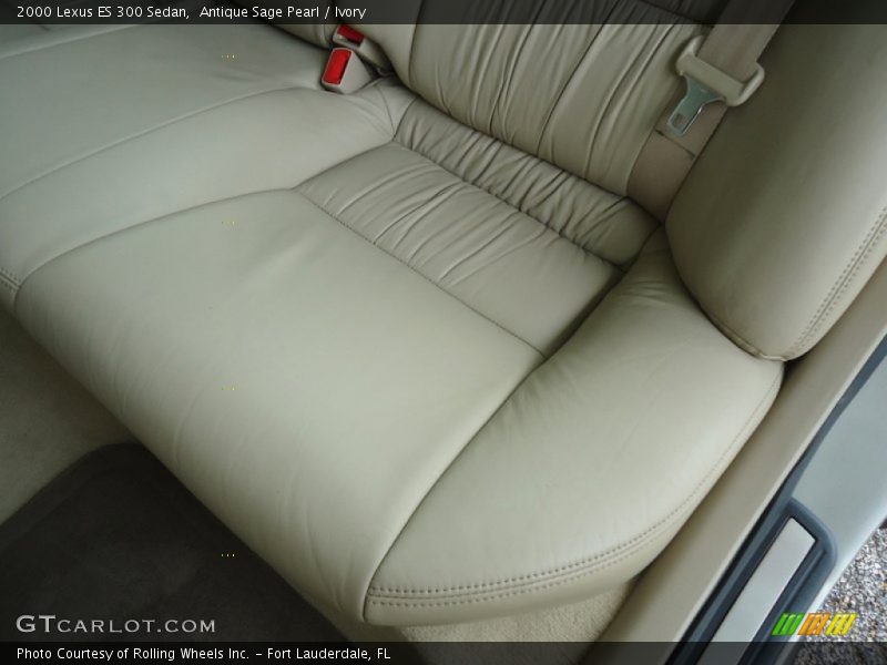 Antique Sage Pearl / Ivory 2000 Lexus ES 300 Sedan