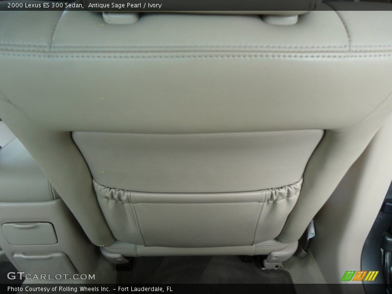 Antique Sage Pearl / Ivory 2000 Lexus ES 300 Sedan